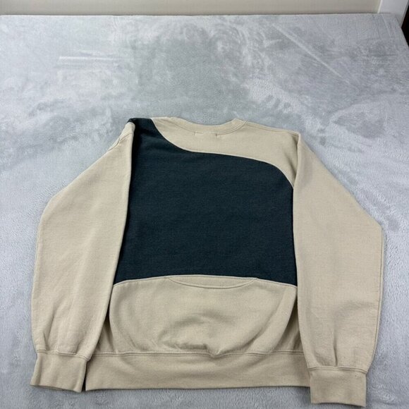 Nike Rework Beige / Grey Sweater Men's Size Medium (Fits like a size S) - Picture 11 of 11